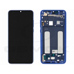 WYŚWIETLACZ LCD DO XIAOMI MI 9 LITE Z RAMKĄ NIEBIESKI 561010033033 5600040F3B00 ORYGINAŁ SERVICE PACK