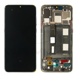 WYŚWIETLACZ LCD DO XIAOMI MI 9 CZARNY Z RAMKĄ 560610095033 5606100980B6 ORYGINAŁ SERVICE PACK