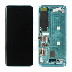 WYŚWIETLACZ LCD DO XIAOMI MI10 MI 10 Z RAMKĄ ZIELONY WERSJA S 56000600J200 ORYGINAŁ SERVICE PACK