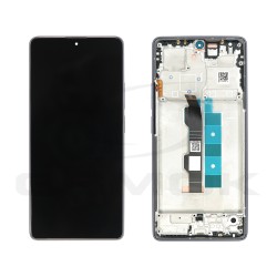WYŚWIETLACZ LCD DO XIAOMI REDMI NOTE 13 PRO 4G / POCO M6 PRO 4G Z RAMKĄ FIOLETOWY 56000200N600 5600020N6P00 SERVICE PACK