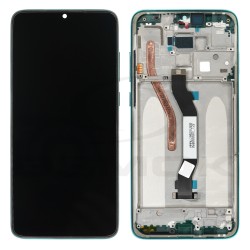 WYŚWIETLACZ LCD DO XIAOMI REDMI NOTE 8 PRO Z RAMKĄ ZIELONY 56000400G700 56000C00G700 ORYGINAŁ SERVICE PACK
