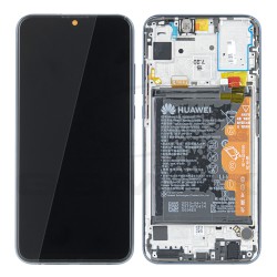 WYŚWIETLACZ LCD DO HUAWEI HONOR 10 LITE Z RAMKĄ I BATERIĄ CZARNY 02352GWN ORYGINAŁ SERVICE PACK