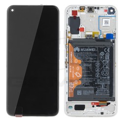 WYŚWIETLACZ LCD DO HUAWEI HONOR 20 PRO Z RAMKĄ I BATERIĄ BIAŁY 02352VKN ORYGINAŁ SERVICE PACK WYŚWIETLACZ LCD DO HUAWEI HONOR 20 PRO Z RAMKĄ I BATERIĄ BIAŁY 02352VKN ORYGINAŁ SERVICE PACK