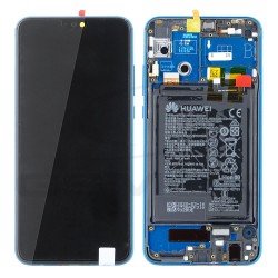 WYŚWIETLACZ LCD DO HUAWEI HONOR 9X LITE Z RAMKĄ I BATERIĄ ZIELONY 02353QJT ORYGINAŁ SERVICE PACK