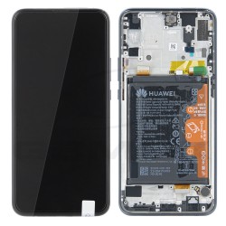 WYŚWIETLACZ LCD DO HUAWEI HONOR 9X Z RAMKĄ I BATERIĄ CZARNY 02353DNV ORYGINAŁ SERVICE PACK
