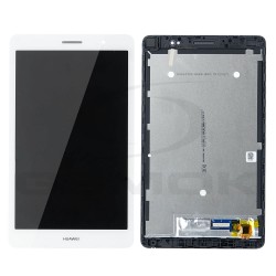 WYŚWIETLACZ LCD DO HUAWEI MEDIAPAD T3 8.0 LITE KOB-L09 Z RAMKĄ ZŁOTY 02351JHA ORYGINAŁ SERVICE PACK