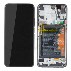 WYŚWIETLACZ LCD DO HUAWEI P SMART PRO Z RAMKĄ I BATERIĄ CZARNY 02352YLP ORYGINAŁ SERVICE PACK