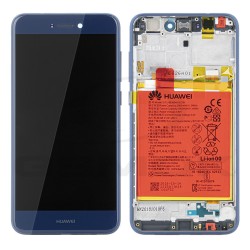 WYŚWIETLACZ LCD DO HUAWEI P8 LITE 2017 / P9 LITE 2017 Z RAMKĄ I BATERIĄ NIEBIESKI 02351VBV, 02351EXQ, 02351EXP, 02351MPN, 02351EUV ORYGINAŁ SERVICE PACK WYŚWIETLACZ LCD DO HUAWEI P8 LITE 2017 / P9 LITE 2017 Z RAMKĄ I BATERIĄ NIEBIESKI 02351VBV, 02351EXQ, 02351EXP, 02351MPN, 02351EUV ORYGINAŁ SERVICE PACK