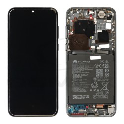 WYŚWIETLACZ LCD DO HUAWEI PURA 70 PRO Z RAMKĄ I BATERIĄ CZARNY 02356HDV ORYGINAŁ SERVICE PACK