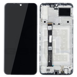 WYŚWIETLACZ LCD DO LENOVO K10 NOTE CZARNY Z RAMKĄ 57983102833 ORYGINAŁ SERVICE PACK