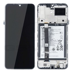 WYŚWIETLACZ LCD DO LENOVO K10 NOTE CZARNY Z RAMKĄ I BATERIĄ 57983103070 ORYGINAŁ SERVICE PACK