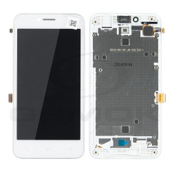 WYŚWIETLACZ LCD DO LENOVO VIBE B BIAŁY Z RAMKĄ 5D68C05984 ORYGINAŁ SERIVCE PACK