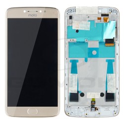 WYŚWIETLACZ LCD DO MOTOROLA MOTO E4 PLUS XT1770 XT1771 Z RAMKĄ ZŁOTY 5D68C08260 ORYGINAŁ SERVICE PACK