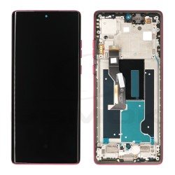 WYŚWIETLACZ LCD DO MOTOROLA MOTO EDGE 50 FUSION CZERWONY HOT PINK Z RAMKĄ 5D68C24360 5D68C24634 5D68C24363 5D68C24375 5D68C24369 5D68C24366 5D68C24372 ORYGINAŁ SERVICE PACK