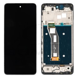 WYŚWIETLACZ LCD DO MOTOROLA MOTO G24 / G24 POWER Z RAMKĄ 5D68C23810 ORYGINAŁ SERVICE PACK