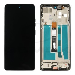WYŚWIETLACZ LCD DO MOTOROLA MOTO G75 5G Z RAMKĄ ZIELONY 5D68C28970 ORYGINAŁ SERVICE PACK
