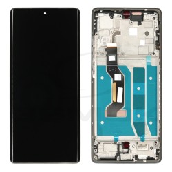 WYŚWIETLACZ LCD DO MOTOROLA MOTO G85 5G XT2427 RAMKĄ SZARY 5D68C24854 5D68C24989 ORYGINAŁ SERVICE PACK