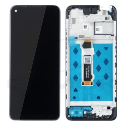 WYŚWIETLACZ LCD + PANEL DOTYKOWY KOMPLET MOTOROLA MOTO G9 POWER XT2091 Z RAMKĄ 5D68C17634 5D68C17634RR ORYGINAŁ SERVICE PACK