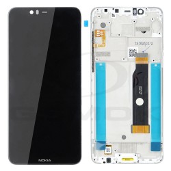 WYŚWIETLACZ LCD DO NOKIA 5.1 BIAŁY 20PDAWW0001 ORYGINAŁ SERVICE PACK