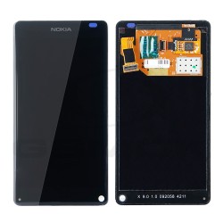 WYŚWIETLACZ LCD DO NOKIA N9 CZARNY [ORYGINAŁ]