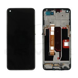WYŚWIETLACZ LCD + PANEL DOTYKOWY KOMPLET OPPO A74 5G Z RAMKA 4906219 ORYGINAŁ SERVICE PACK