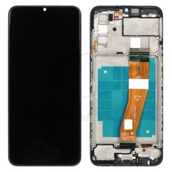 WYŚWIETLACZ LCD + PANEL DOTYKOWY KOMPLET SAMSUNG A037F GALAXY A03S Z RAMKĄ WERSJA NIEEUROPEJSKA GH83-06693A GH81-21232A ORYGINAŁ SERVICE PACK