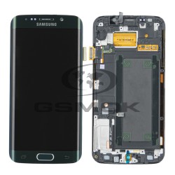 WYŚWIETLACZ LCD DO SAMSUNG G925 GALAXY S6 EDGE ZIELONY GH97-17162E GH97-17317E GH97-17334E GH96-08223E GH97-17262E GH96-08540A ORYGINAŁ SERVICE PACK