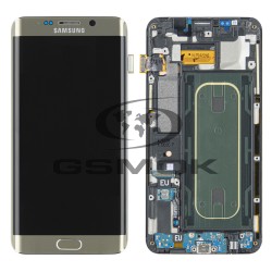 WYŚWIETLACZ LCD DO SAMSUNG G928 GALAXY S6 EDGE PLUS ZŁOTY GH97-17819A ORYGINAŁ SERVICE PACK