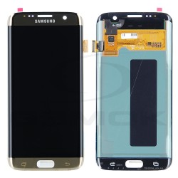 WYŚWIETLACZ LCD DO SAMSUNG G935 GALAXY S7 EDGE ZŁOTY GH96-09785A ORYGINAŁ SERVICE PACK