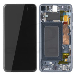 WYŚWIETLACZ LCD DO SAMSUNG G970 GALAXY S10E CZARNY Z RAMKĄ GH82-18852A GH82-18836A ORYGINAŁ SERVICE PACK