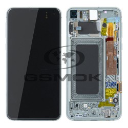 WYŚWIETLACZ LCD DO SAMSUNG G970 GALAXY S10E ZIELONY Z RAMKĄ GH82-18836E GH82-18852E GH82-18859E ORYGINAŁ SERVICE PACK