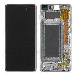 WYŚWIETLACZ LCD DO SAMSUNG G975 GALAXY S10 PLUS CZARNY Z RAMKĄ GH82-18849A GH82-18834A GH82-18857A GH82-18853A ORYGINAŁ SERVICE PACK