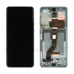 WYŚWIETLACZ LCD + PANEL DOTYKOWY KOMPLET SAMSUNG G985 G986 GALAXY S20 PLUS Z RAMKĄ BEZ KAMERY JASNY NIEBIESKI GH82-31445D GH82-31441D GH82-31442D ORYGINAŁ SERVICE PACK WYŚWIETLACZ LCD + PANEL DOTYKOWY KOMPLET SAMSUNG G985 G986 GALAXY S20 PLUS Z RAMKĄ BEZ KAMERY JASNY NIEBIESKI GH82-31445D GH82-31441D GH82-31442D ORYGINAŁ SERVICE PACK