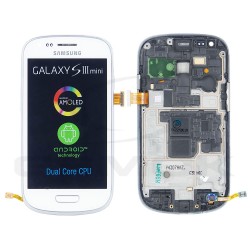 WYŚWIETLACZ LCD DO SAMSUNG I8190 GALAXY S3 MINI BIAŁY GH97-14204A ORYGINAŁ SERVICE PACK