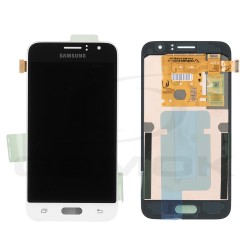 WYŚWIETLACZ LCD DO SAMSUNG J120 GALAXY J1 2016 BIAŁY GH97-19005A GH97-18224A GH97-18728A ORYGINAŁ SERVICE PACK