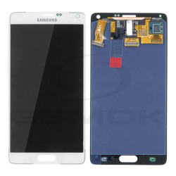 WYŚWIETLACZ LCD DO SAMSUNG N910 GALAXY NOTE 4 BIAŁY GH97-16565A ORYGINAŁ SERVICE PACK