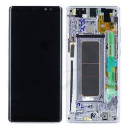 WYŚWIETLACZ LCD DO SAMSUNG N950 GALAXY NOTE 8 FIOLET Z RAMKĄ GH97-21065C GH97-21066C ORYGINAŁ SERVICE PACK