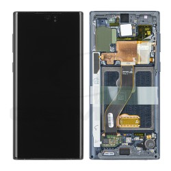 WYŚWIETLACZ LCD DO SAMSUNG N970 GALAXY NOTE 10 CZARNY Z RAMKĄ GH82-20818A GH82-20817A ORYGINAŁ SERVICE PACK