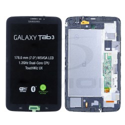 WYŚWIETLACZ LCD DO SAMSUNG T210 GALAXY TAB 3 7.0 WIFI CZARNY GH97-14816D ORYGINAŁ SERVICE PACK