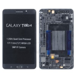 WYŚWIETLACZ LCD DO SAMSUNG T230 GALAXY TAB 4 7.0 CZARNY GH97-15864A ORYGINAŁ SERVICE PACK