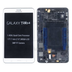 WYŚWIETLACZ LCD DO SAMSUNG T235 GALAXY TAB 4 7.0 BIAŁY GH97-16153B ORYGINAŁ SERVICE PACK