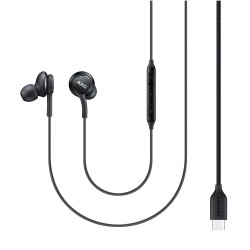 ZESTAW SŁUCHAWKOWY HF SAMSUNG AKG EO-IC100BBEGRU GH59-15252A GH59-15106A CZARNY ORYGINAŁ