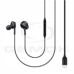 ZESTAW SŁUCHAWKOWY SAMSUNG AKG USB-C IC100BB GP-OAU021AMDBW CZARNY ORYGINAŁ
