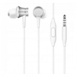 ZESTAW SŁUCHAWKOWY XIAOMI IN EAR ZBW4355TY SREBRNE ORYGINAŁ