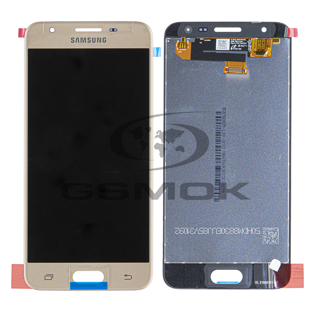 WYŚWIETLACZ LCD DO SAMSUNG G570 GALAXY J5 PRIME ZŁOTY GH96-10324A GH96-11672A ORYGINAŁ SERVICE PACK