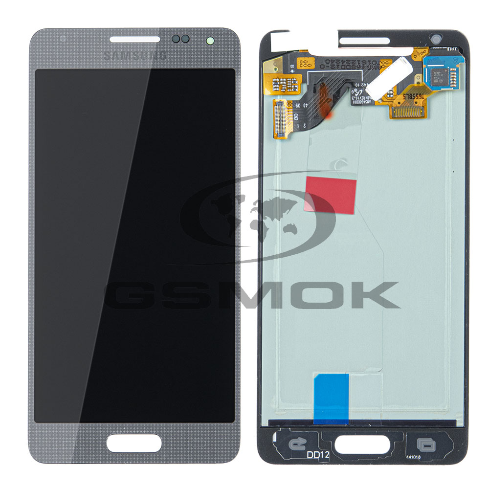 WYŚWIETLACZ LCD DO SAMSUNG G850 GALAXY ALPHA SREBRNY GH97-16386E ORYGINAŁ SERVICE PACK