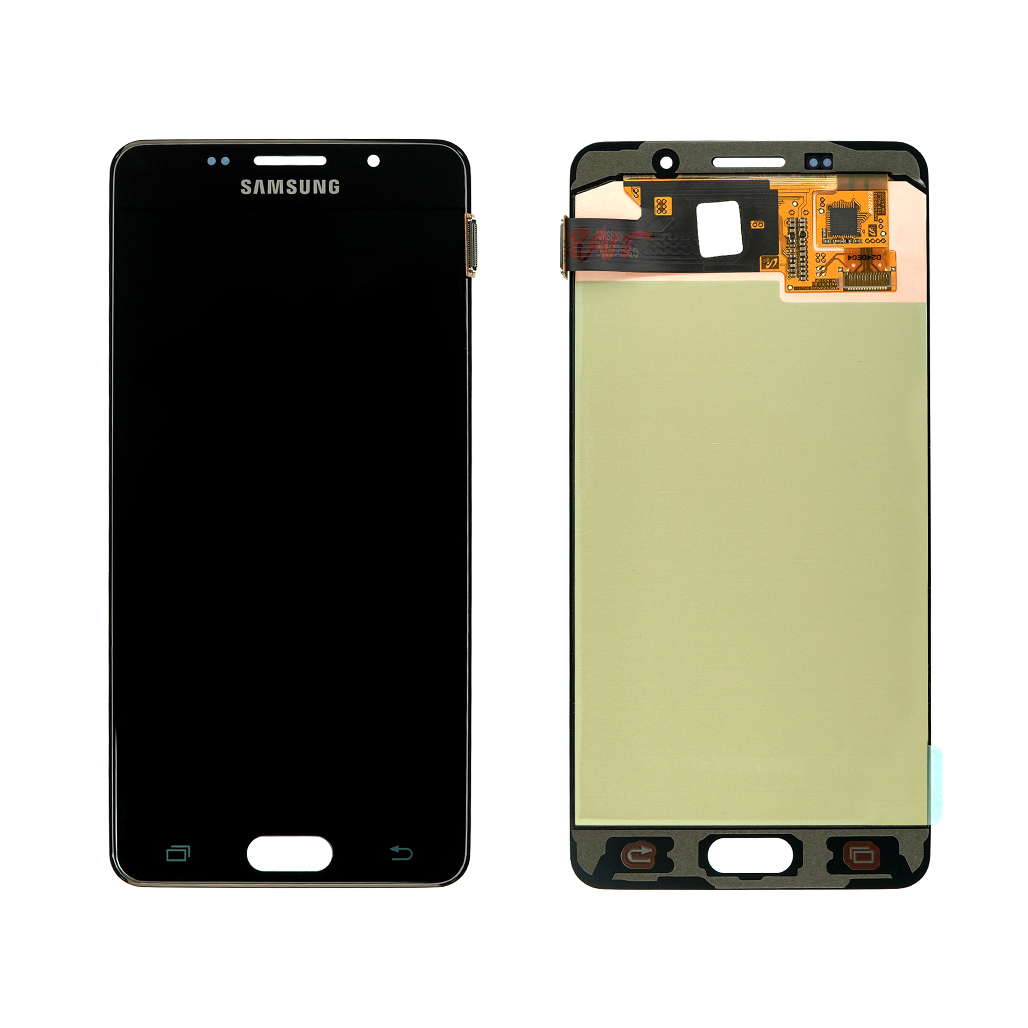 WYŚWIETLACZ LCD DO SAMSUNG A510 GALAXY A5 2016 CZARNY GH97-18250B ORYGINAŁ SERVICE PACK