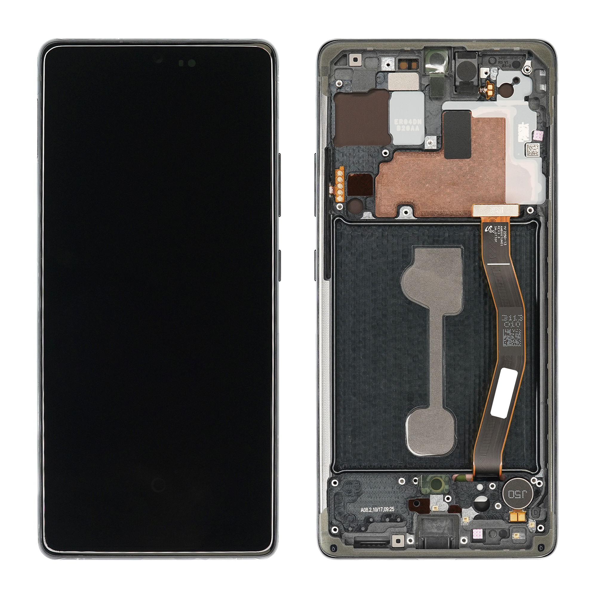 WYŚWIETLACZ LCD DO SAMSUNG G770 GALAXY S10 LITE CZARNY Z RAMKĄ GH82-22044A GH82-21672A GH82-21992A GH82-22045A ORYGINAŁ SERVICE PACK