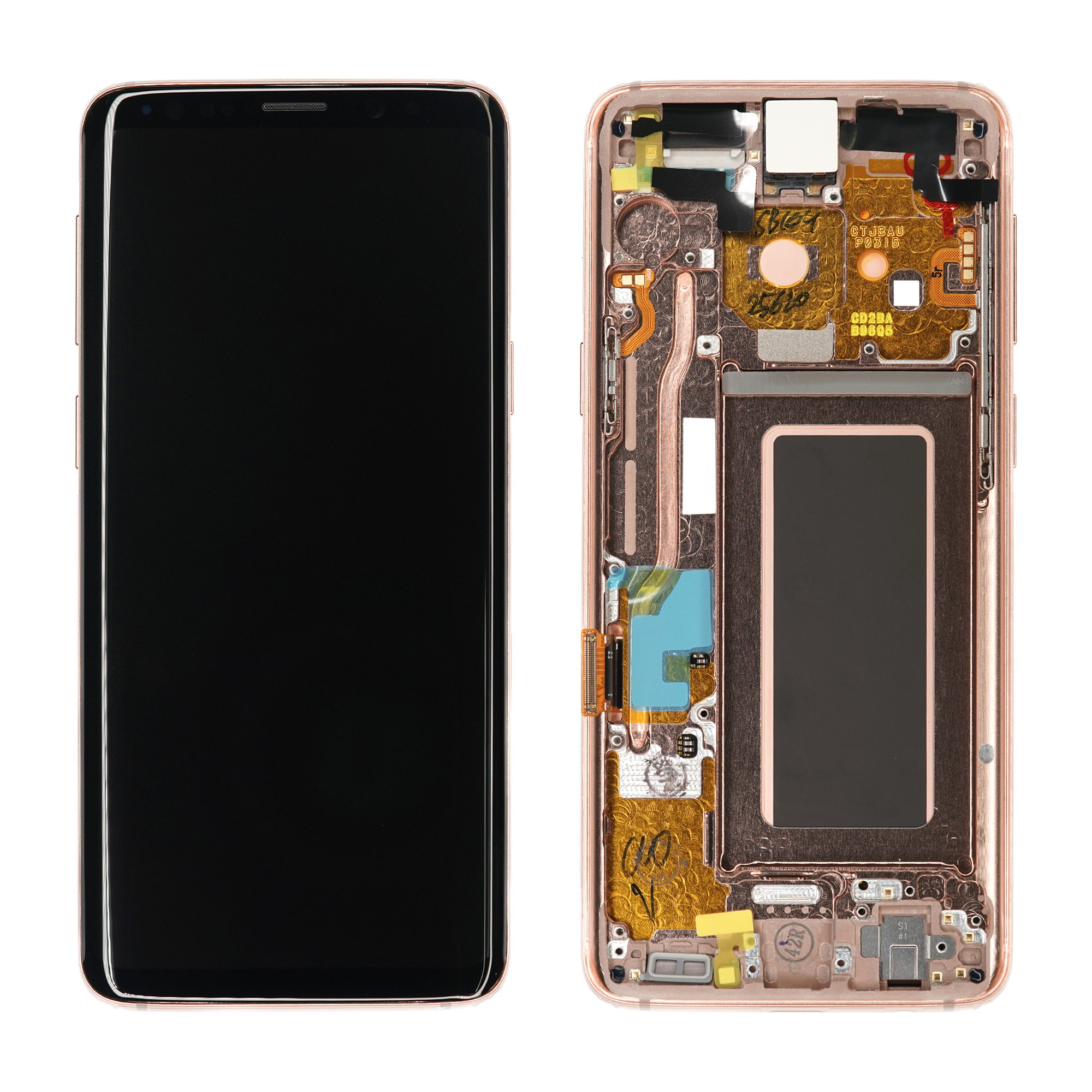 WYŚWIETLACZ LCD DO SAMSUNG G960 GALAXY S9 ZŁOTY Z RAMKĄ GH97-21696E GH97-21724E GH97-21697E ORYGINAŁ SERVICE PACK
