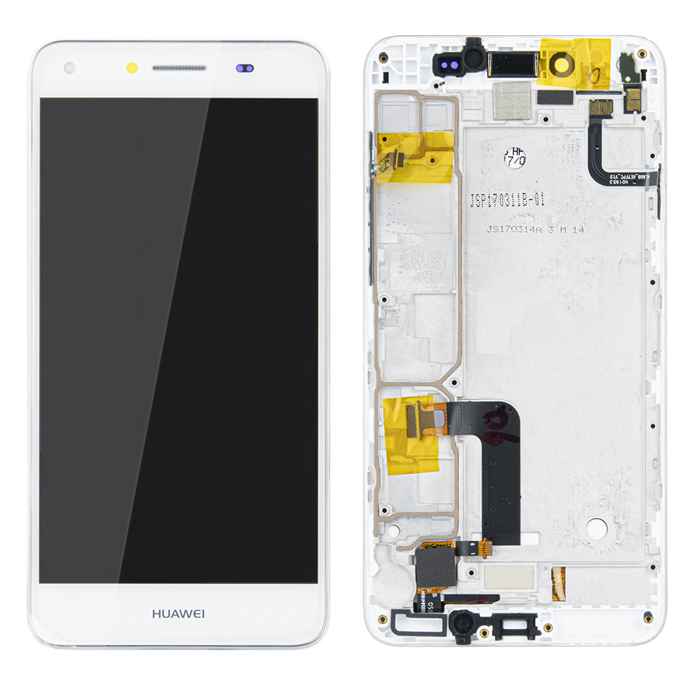 WYŚWIETLACZ LCD DO HUAWEI Y5 II 4G Z RAMKĄ BIAŁY 97070NVT ORYGINAŁ SERVICE PACK